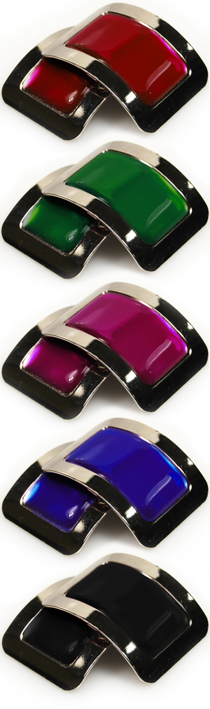 Coloured Square Buckles