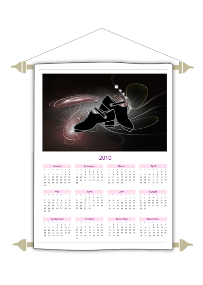 2010 Wall Calendar