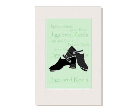 Irish Dance Themed card