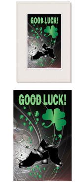 Good Luck Card for Irish dancers