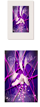 Good Luck Card for Irish dancers