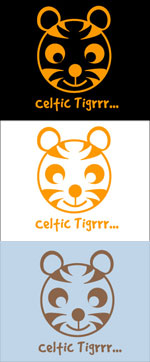 Celtic Tiger Baby hat
