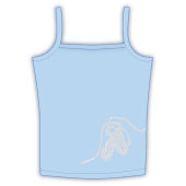 'Diamante dancing pumps' camisole