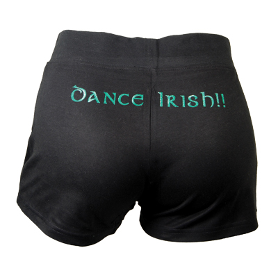 Black Irish Dancing Shorts