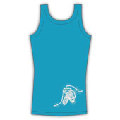 'Diamante pumps' Tank Vest Top