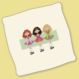 '3 Reel Princesses' Cushion Cover