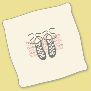 ''Irish Dance Shoes' Cushion Cover