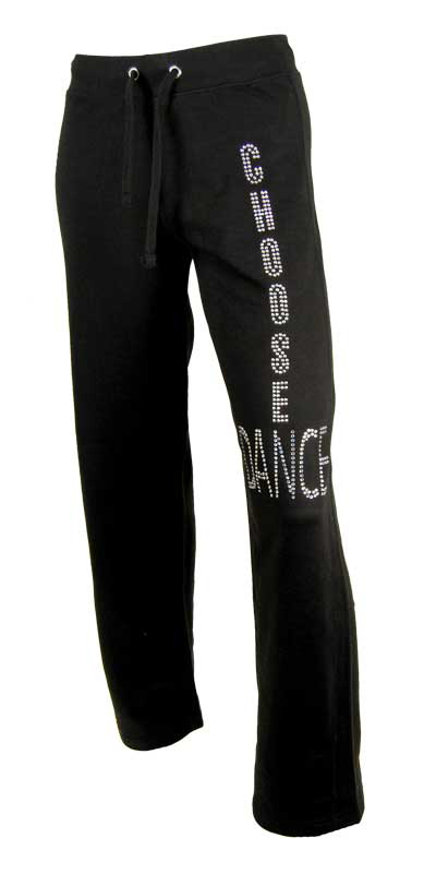 Ladies Joggers with 'Choose Dance' Mottif