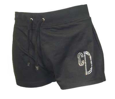 Ladies Shorts with 'Choose Dance' Motif