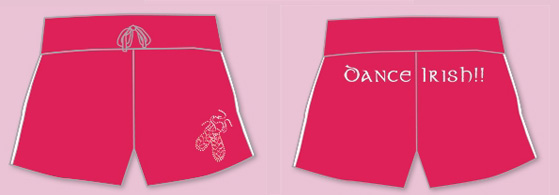 Fushia Irish Dancing Shorts