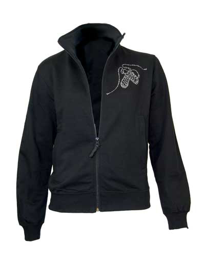 Ladies Cadet Jacket with diamante pumps motif