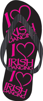 Irish Dancing Flip Flops - Childrens