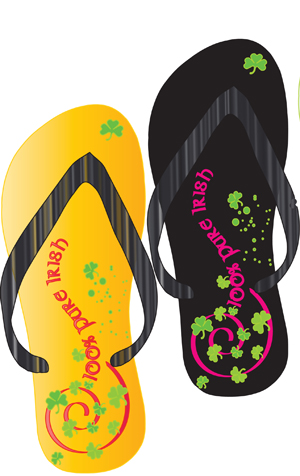 Irish Dancing Flip Flops!