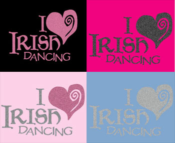 'I Luv' Irish Dance Gym Sac