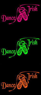 Florescent 'Dance Irish' Messenger bags