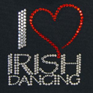 ' I Love Irish Dancing' Messenger Bag