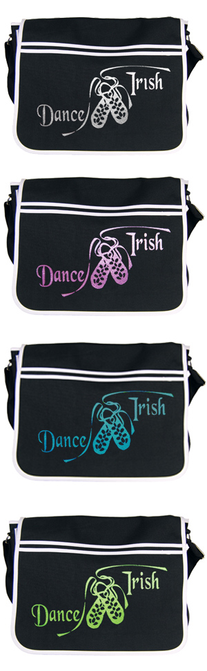 Sparkly 'Dance Irish' Messenger Bag 