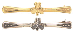 Shamrock tie pin
