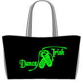 Tote Bag with Dance Irish motif