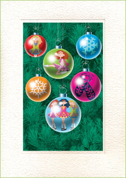 Irish Dancing Christmas Card