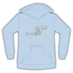  Click to view Girls Hoodie with sparkly 'Dance Irish' motiff