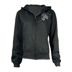  Click to view Girls Hoodie with 'Dancing Pumps' motif