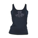  Click to view Racerback with a Irish dance dress motif