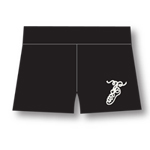  Click to view Girls Dance Shorts with Single Pump Motif