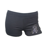  Click to view Girls Dance Shorts with Diamante Shoe Motif
