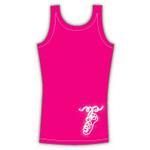  Click to view Tank Vest with 'Diamante Pump' motif