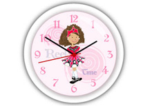  Click to view Brunette Irish dancer' Clock