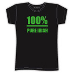  Click to view Mens T with 100% Irish Motiff