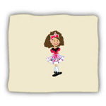  Click to view 'Reel Brunette' Cushion Cover