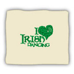  Click to view I love Irish dance cushion cover