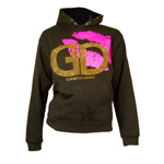  Click to view Ladies hoodies with GD (Gorgeous & Dance)  motif