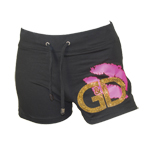  Click to view Ladies Shorts with GD (Gorgeous & Dance) Motif
