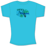  Click to view 'Reel Life' - Ladies T