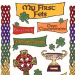  Click to view Fun Irish dance stickers *NEW*