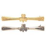  Click to view Shamrock tie pin