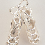  Click to view Large double pump brooch