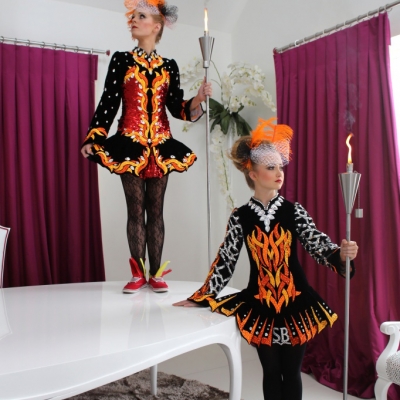 Irish hotsell dancing outfits