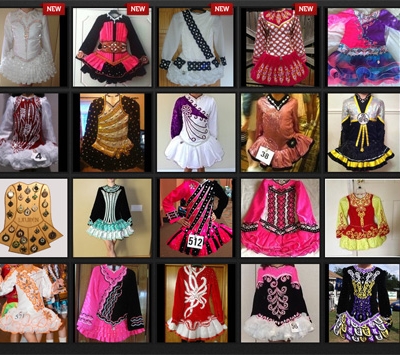 Irish dancing costumes for sale shop