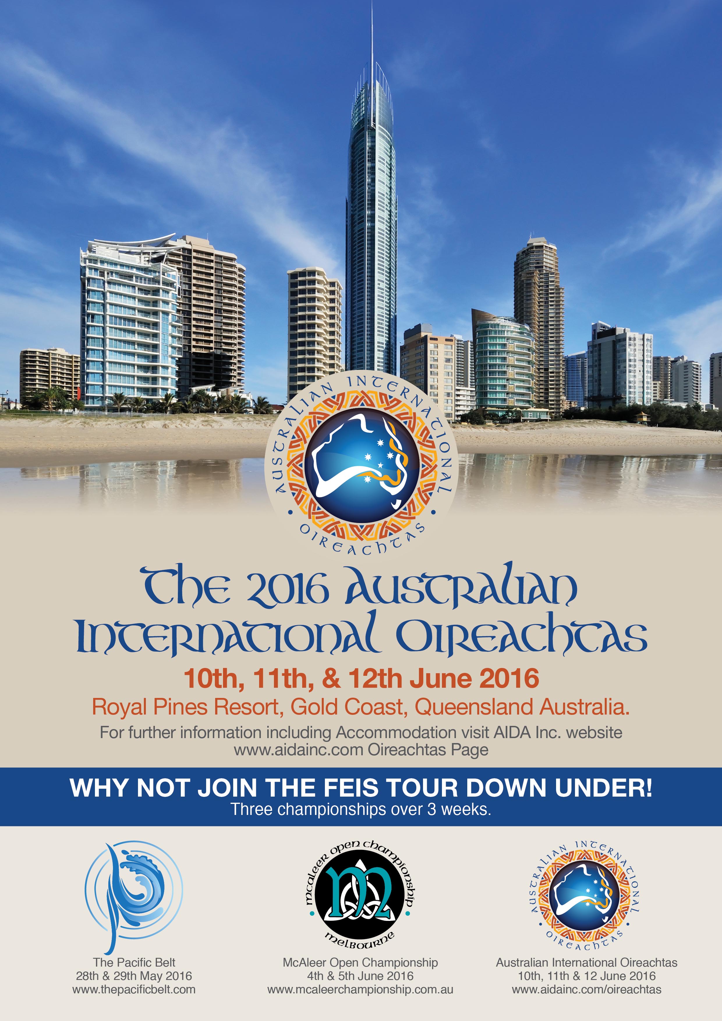 Australian International Oireachtas 2016 Antonio Pacelli