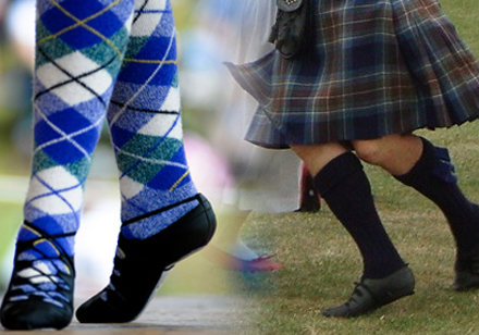 highland dance ghillies