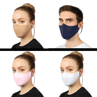 Bloch Adult Face Masks - With Neck String. Stops Glasses Steaming