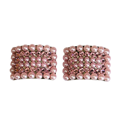 Grace Pink Pearl and Rhinestone buckle
