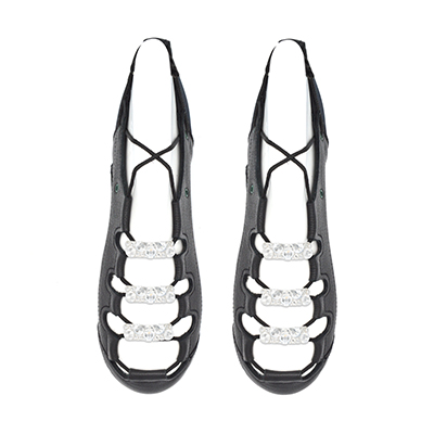 Tierna - Crystal Clear Diamante Pump Buckles