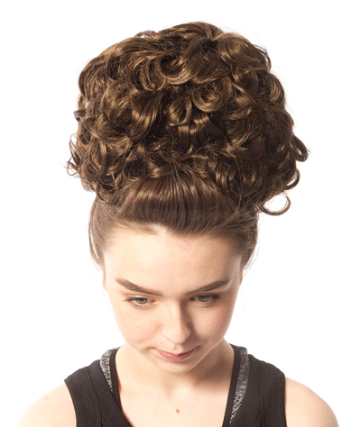 Keara Double Curl Bun Wig