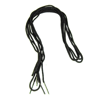 Round Pump Laces - Black