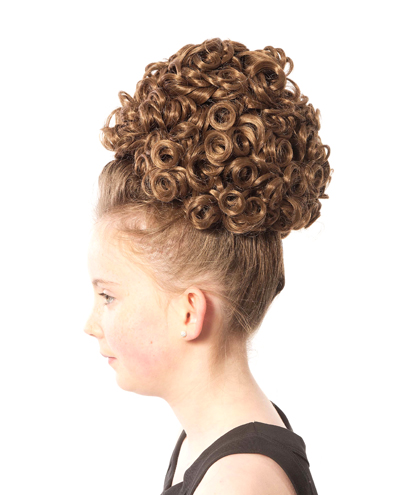 Shelly Traditional Curl Double Bun Wig